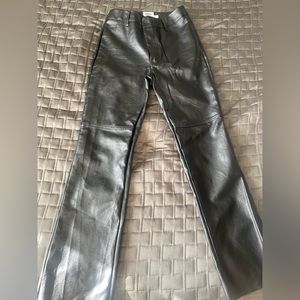 Women’s Faux Leather Pants